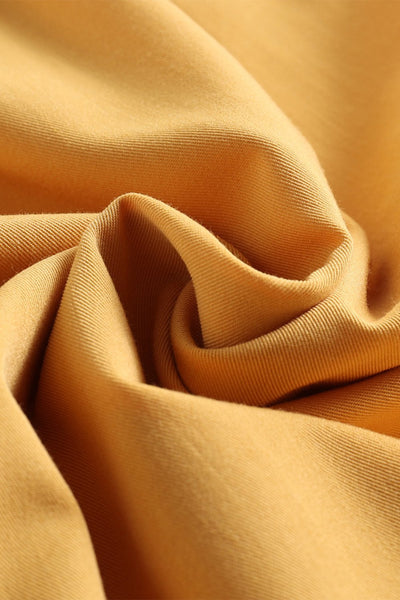 Abito Longuette Giallo Vintage Anni '50