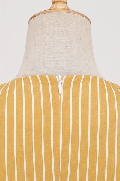 Abito A Righe Vintage