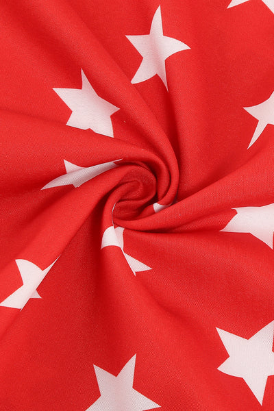 Abito Con Motivo A Stelle Vintage Anni '50