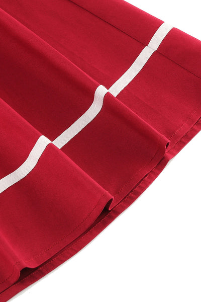 Abito Pin Up Con Scollo A V Vintage Anni '50