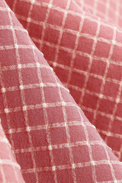 Abito Con Collo A Scialle Scozzese Vintage