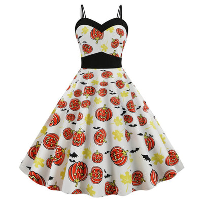 Vestito Rockabilly Speciale Di Halloween