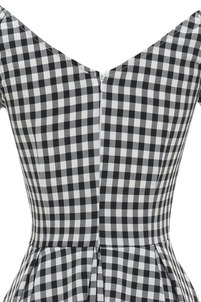 Abito Longuette Scozzese Vintage