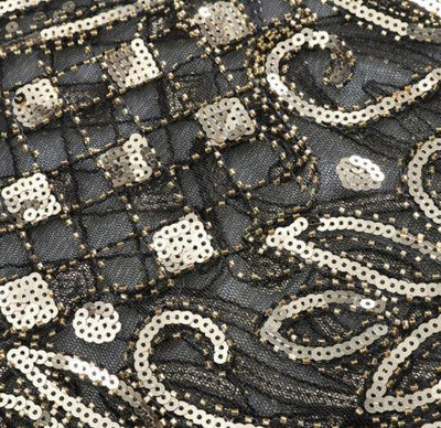 Scialle Gatsby D'oro