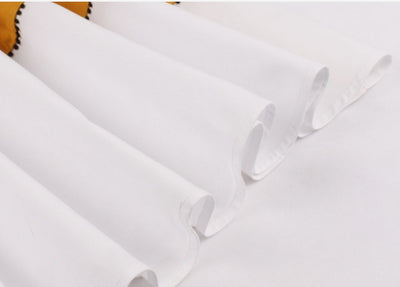 Grazioso Vestito Dal Design Vintage Giallo E Bianco