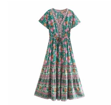 Abito Floreale Anni '70