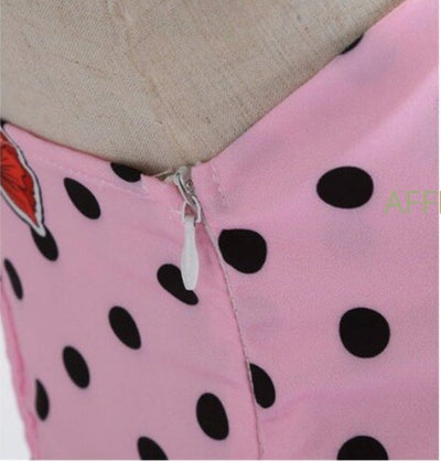 Abito Vintage A Pois