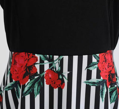 Abito Anni '50 Con Fiocco