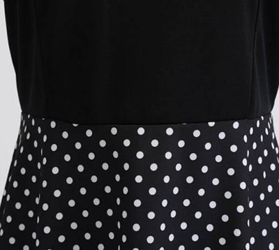 Abito Pin Up Nero Anni '50