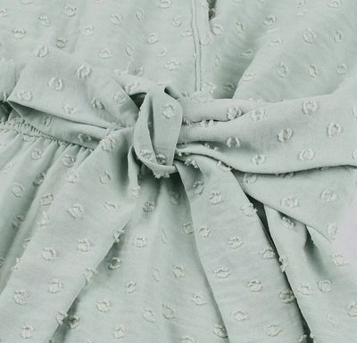 Abito Pin Up Verde Semplice Anni '50