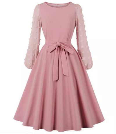 Abito Da Sposa Anni '50 Rosa