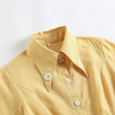 Abito Anni '50 Con Collo Alto