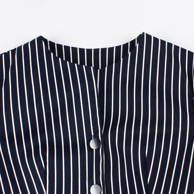 Abito Vintage Blu Navy Anni '50