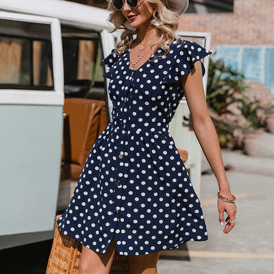 Abito Blu Navy Vintage