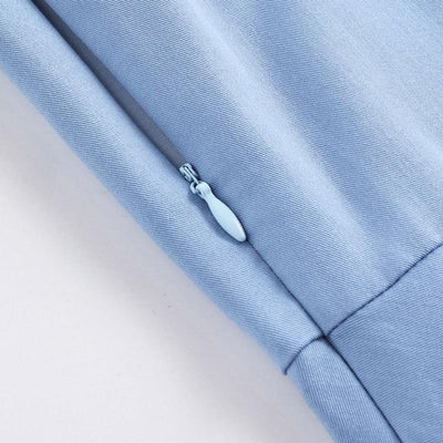 Abito Blu Pastello Anni '50