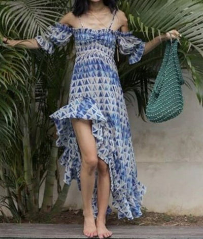 Abito Da Sera Vintage Blu