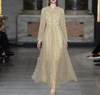 Abito In Pizzo Anni '40