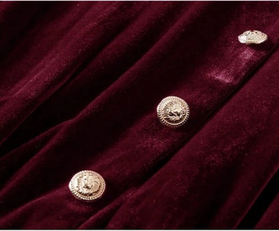 Anni '40 Anni '50 Abito Rosso