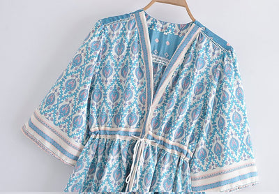 Abito A Trapezio Taglie Forti Anni '70