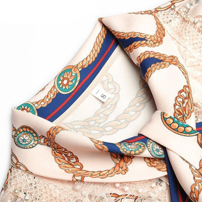 Abito A Trapezio Stile Anni '40 Rosa