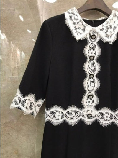 Abito Tubino Nero Vintage