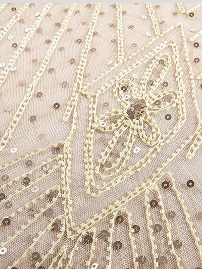 Abito Gatsby Lungo Haute Couture Color Avorio