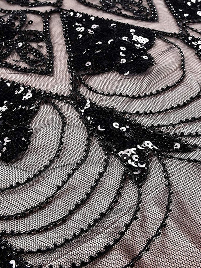 Abito Gatsby Lungo Rosa Haute Couture