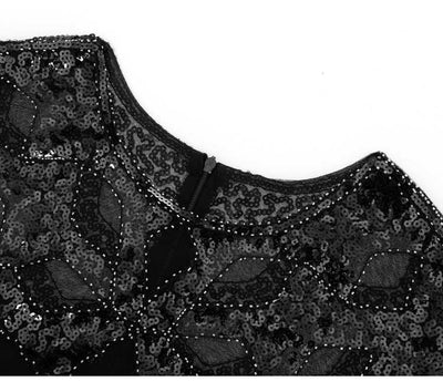 Abito Ispirato Agli Anni '20 Nero