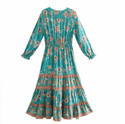 Abito Lungo Stile Anni '70