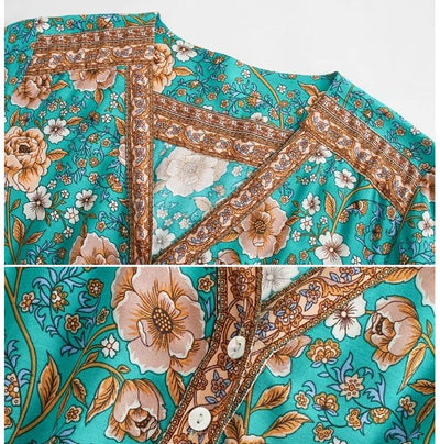 Abito Lungo Stile Anni '70