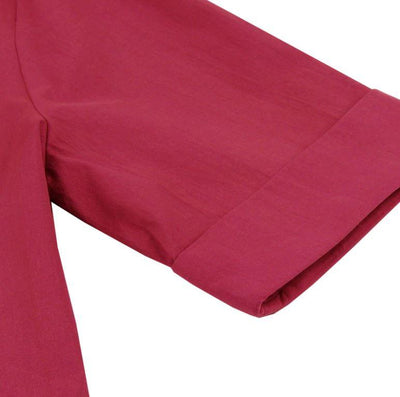 Abito Retrò Anni '60 Bordeaux