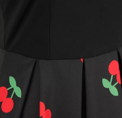 Abito Retrò Con Ciliegie