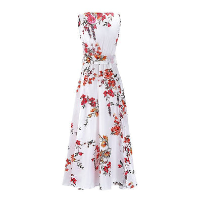 Abito Rosso E Bianco Anni '70