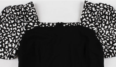 Abito Stile Anni '50 Vintage Nero