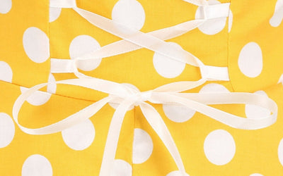 Abito Svasato Anni '50 A Spalla Scoperta