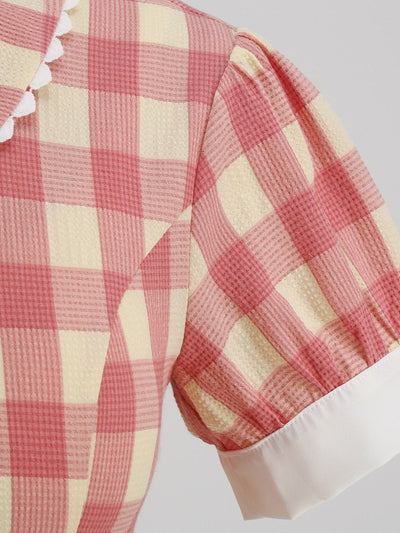 Abito A Quadretti Anni '60