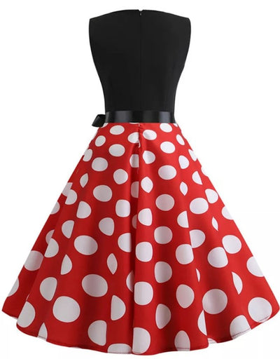 Abito Vintage Inglese Rosso