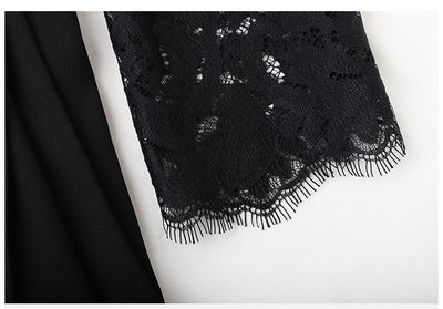 Abito Firmato Vintage Anni '40 Nero