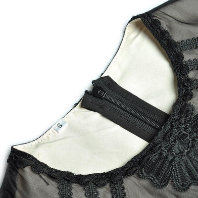 Abito Con Maniche A Lanterna Vintage Anni '40