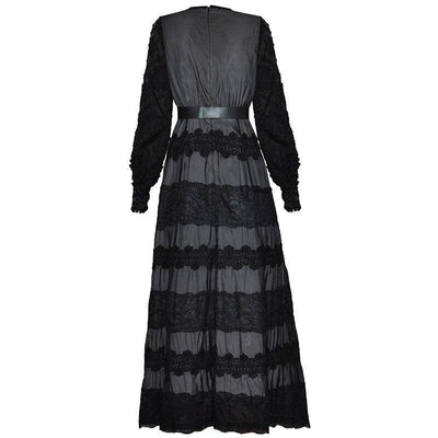 Abito Con Maniche A Lanterna Vintage Anni '40