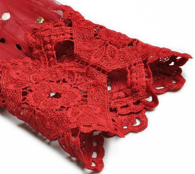 Abito Da Sera Rosso Vintage Anni '40