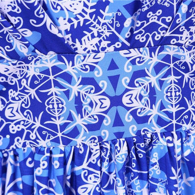 Abito Natalizio Vintage Blu