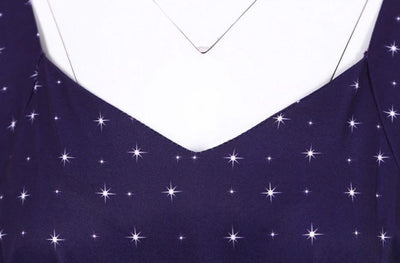 Abito Natalizio Vintage Blu Scuro