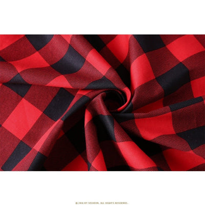 Abito Vintage Rosso Scozia