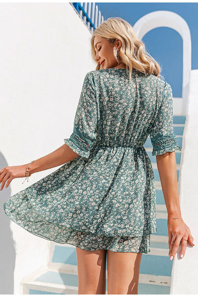 Abito Vintage Fluido