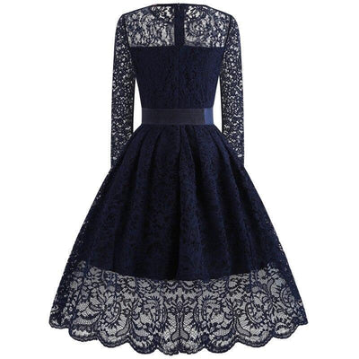 Abito Da Gala Blu Navy Vintage