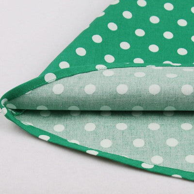 Abito Vintage Con Cintura Verde Taglie Forti