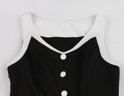 Abito Vintage Hepburn Nero