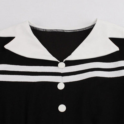 Abito Vintage Invernale Nero