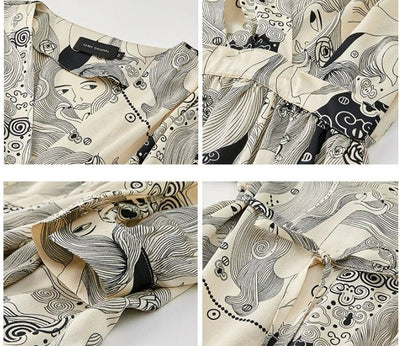 Abito Da Sposa Vintage Grigio